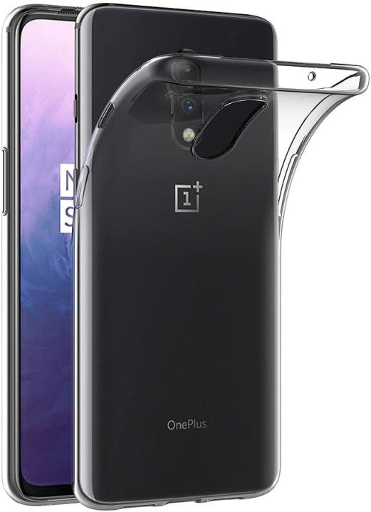 OnePlus 7 Transparent TPU Phone Case Cover