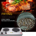 Double Headed Electric Heating Stove Embedded High Power Electric Heating Stove Stir Frying Desktop Stove EU 220V.