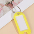 Plastic Custom Split Ring ID Key Tags Key Chains Numbered Name Luggage Tags*10. 