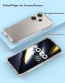 Xiaomi Poco F6 5G/Redmi Turbo 3 5G Premium Silicone Case Crystal Clear Soft TPU Ultra-Thin Transparent Flexible Protective Mobile Phone Back Cover.