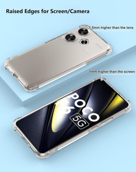 Xiaomi%20Poco%20F6%205G/Redmi%20Turbo%203%205G%20Premium%20Silicone%20Case%20Crystal%20Clear%20Soft%20TPU%20Ultra-Thin%20Transparent%20Flexible%20Protective%20Mobile%20Phone%20Back%20Cover%20-%20Image%202