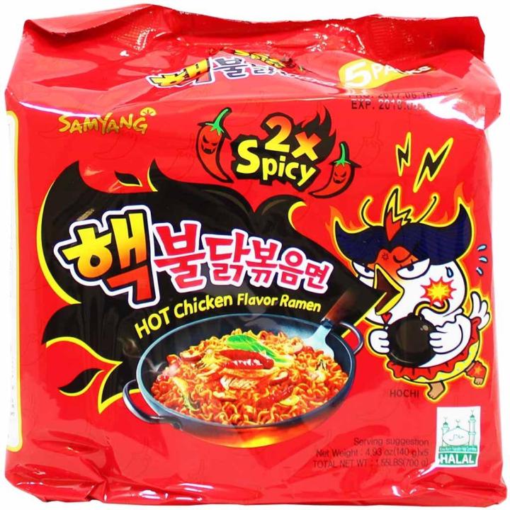 Samyang%20Buldak%202x%20Spicy%20HOT%20Chicken%20Flavor%20Ramen%20-%205%20in%201%20Pack%20-%20Image%203