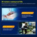 Student Waterproof Sports Watch LED Electronic Luminous Display Date Time Watch For Men Wmen. 