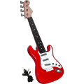 17In Guitar Toy for Kids,4 Strings Electric Guitar Musical Instruments for Children,Portable Electronic Instrument Toy Easy Install ,B. 