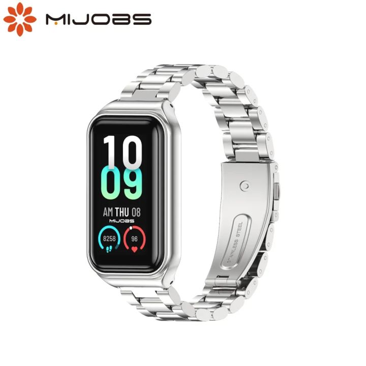 Metal Bracelet for Amazfit Band 7 Strap Smart Watch Correas Pulseira for Huami Amazfit Band 7 Global Version Replacements