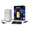 Kemei Tx1 Rechargeable Full Metal Electric Shaver For Men Hair Beard Electric Razor Bald Head Shaving Machine Finishing Fades.