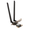 BE200NGW WiFi 7 Card 2.4G 5G 6G Bluetooth 5.4 8774Mbps PCIe X1 Wireless Network Adapter Card for Windows 10 11 PC. 