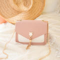 Bags for Women Luxury Designer Cover Tassel Chain Shoulder Small Square Bag Messenger Crossbody Bag Pearl Cat. 