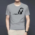 Headphone  design Best Quality Casual গেঞ্জি ছেলেদের Trendy t- shirt | Half Sleeve genji for man. 