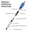 Electric Rivet Tool 2.4mm-4.8mm Rivet Nut Tool Bit Adapter Cordless Riveting Tool Conversion Connector Insert Nut Pull Rivet Tool.