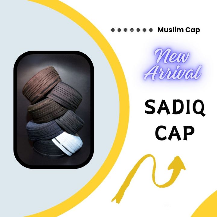 Muslim%20Cap%20For%20Men%20Fashion%20New%20SADIQ%20CAP%20Premium%20Quality%20Fabric%20Islamic%20Kufi%20Cap%20Brimless%20Worn%20Cap%20-%20Image%202