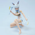 [In-Stock]Nuke Matrix Cyber Forest Fantasy Girls Mad Wolf CF06 WolfGirl Mobile Suit Anime Action Figure Assembly Model Kit. 