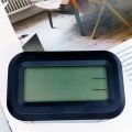Electronic LED Clocks Mini Music Digital Alarm Clock with Temperature Calendar Week Display Backlit Snooze Mute Clock. 