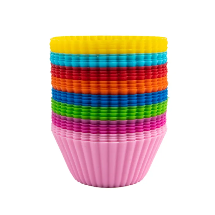 4Pcs%20Silicone%20Cake%20Cup%20Liner%20Baking%20Cup%20Mold%20Muffin%20Round%20Cakecup%20Cake%20Tool%20-%20Image%203