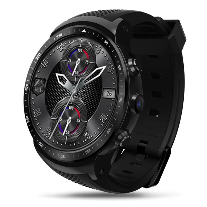 niceEshop Zeblaze Thor PRO 3G GPS Smartwatch, 1.53inch Super Amoled Display 1GB 16GB Android 5.1 MTK6580 Quad Core Music Player, Alarm, WiFi,Remote Camera For Women And Men