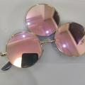 2022 New Third Eye Round Sunglasses Women/Men Reflective Mirrored Black Lens Sun Glasses Three Lenses Eyewear Shades UV400.