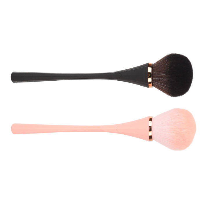 2pcs Loose Powder Blush Brush Professional Soft Hair Makeup Set Cosmetic Tool for Artist