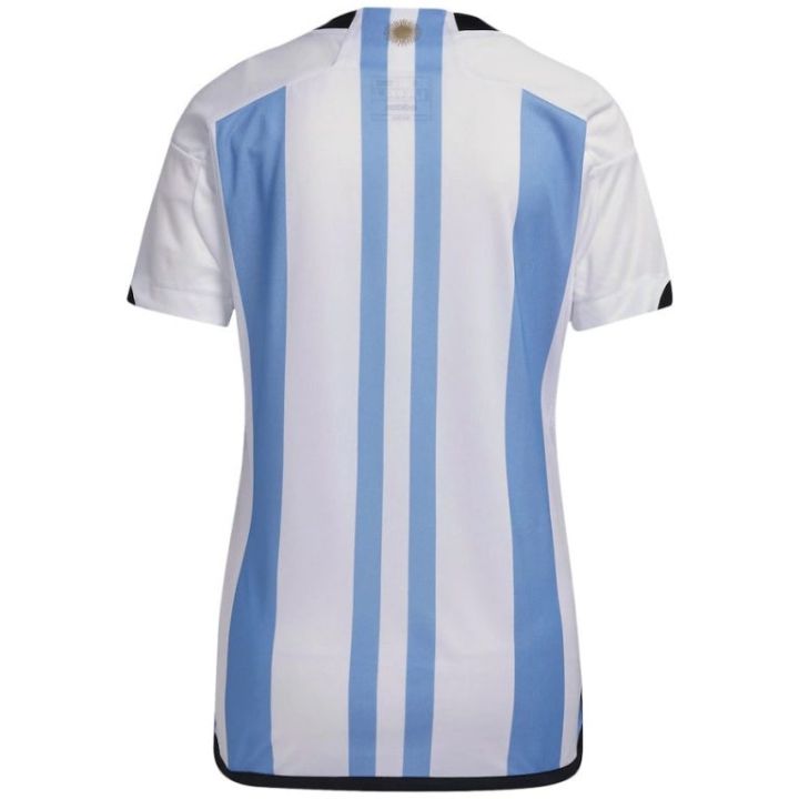 New%20Qatar%20Football%20%20World%20Cup%202022%20Argentina%20Team%20Home%20Official%20Jersey%20%20Player%20Eddition%20Half%20sleeve%20-%20Image%203