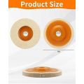 14 Piece Wool Felt Polishing Wheel Disc Wool Buffing Polishing 4 Inch for 100 Angle Grinder, Wool Polishing Wheel. 