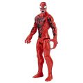 Marvel Venom Titan Hero Series 12-inch Carnage Figure.