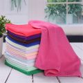 5Pcs Microfibre Cleaning Cloth Towel Car Valeting Polishing Wash Towel Duster Face/Hand Towel Kitchen Random Color.