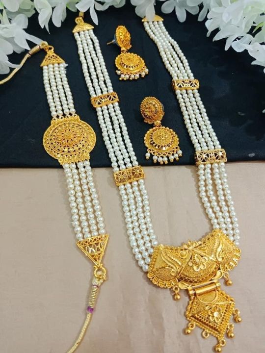 Gold Plated Exclusive & Uncommon Jewellery Set For Women