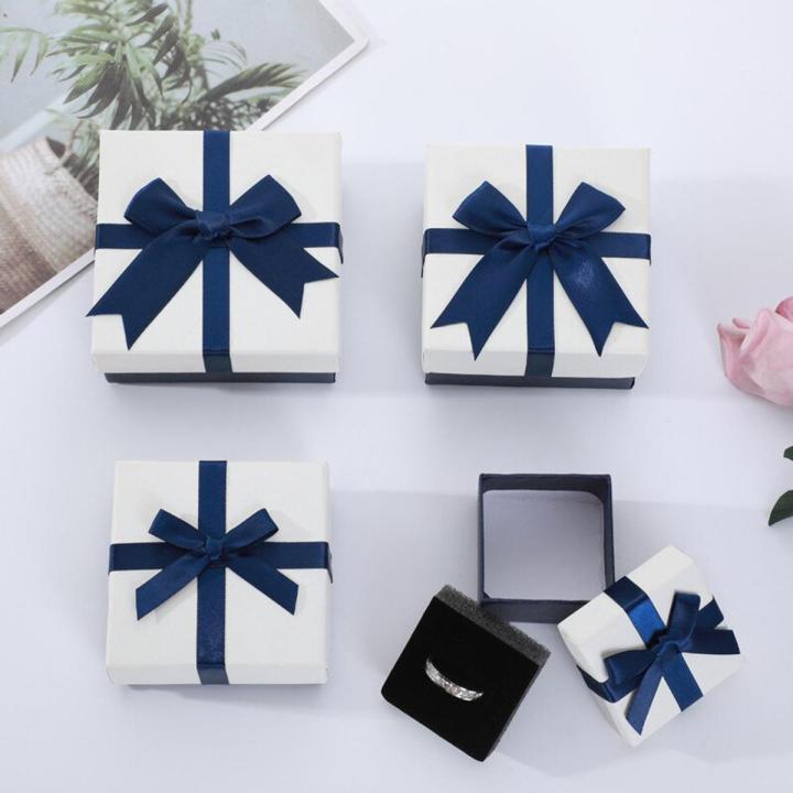 Gift Boxes for Ring or Bracelet Without Logo Fit Dropshipping Jewelry Carton Package Accessories Closet Organizer Packaging Bags