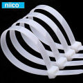 Cable Ties 4 Inch 3 X 150 mm White Color Durable Nylon Self-Locking Electric Zip Tie-100 PCS Packet.