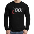 EGO Black Cotton Long Sleeve T-shirt For Men - T Shirt For Man - T Shirt For Man - T Shirt. 