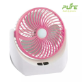 Lithium rechargeable mini table fan with LED light -1880.