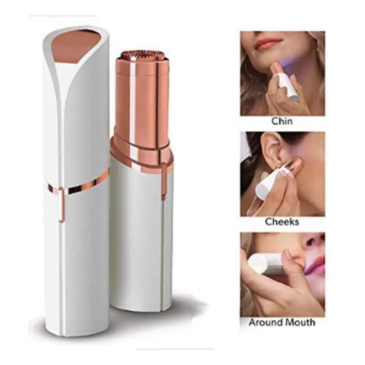 Flawless%20Skin%20Women%20Painless%20Hair%20Remover%20Face%20Facial%20Finishing%20Touch%20Epilator%20-%20Trimmer%20-%20Image%202
