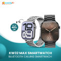 KW32 Max 7in1 Smartwatch Premium Quality And Carve Display Bluetooth Calling Smartwatch Wireless Charging Support Smartwatch For Men.
