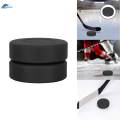 2 Pieces Ice Hockey Puck Durable Rubber Hockey Puck Portable Multipurpose for Teenagers. 