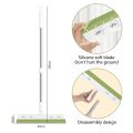 Floor Cleaning Squeegee Silicone Magic Broom for Pet Hair Dust Brooms Bathroom Floor Glass Wiper 180° Rotated Household Cleaning.