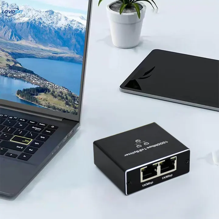 Gigabit%20Network%20Splitter%20Plug%20and%20Play%20Ethernet%20Splitter%201%20to%20Speed%20Traffic%20Optimization%20-%20Image%203