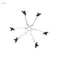 RC Craft Landing Gear Set DIY Spare Parts Control Airplane.