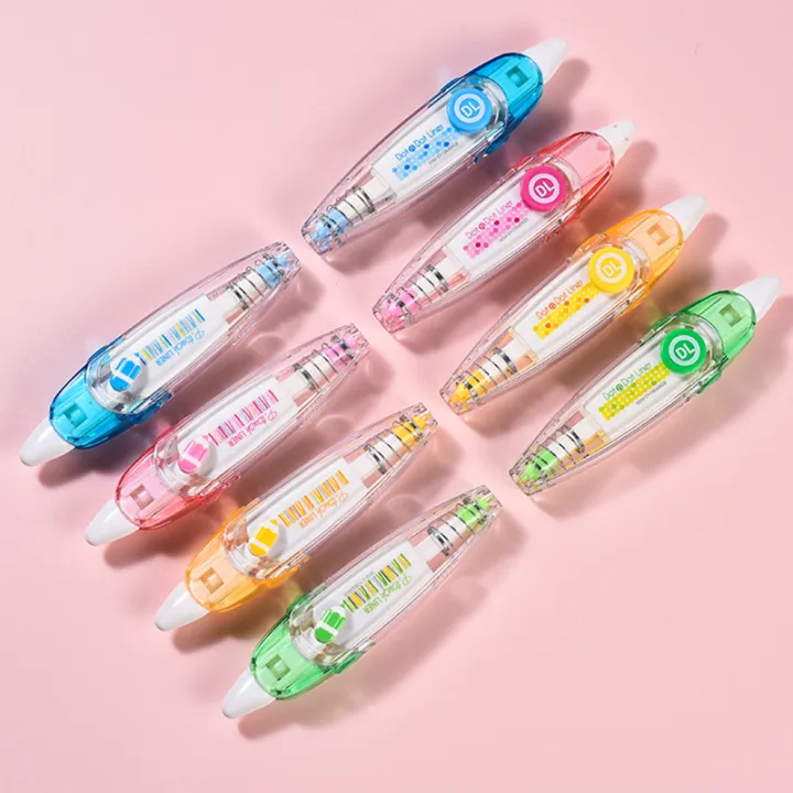 Erasable%20Highlighter%20Colorful%20Tape%20Student%20Office%20Reading%20Mark%20Sticker%20LINER%20DOT%206mm*4M%20-%20Image%204
