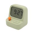 Alarm Clock Table Clock Retro Game Machine-shaped Desk Clock Multi-function Timer for Home Office Handheld Digital for Kids. 