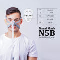 BMC N5B CPAP Nasal Mask with Headgear and Short Tubing Suitable for CPAP Machine BiPAP S/M/L 3 Size Sleep Apnea Mask. 