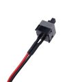 6 Pack 2 Pin SW PC Power Cable On/Off Push Button ATx Computer Switch Wire 45cm. 