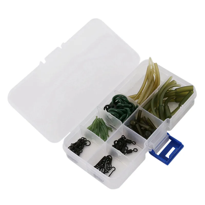 TWEXQNY 160Pcs Carp Fishing Tackle Kit Carp Fishing Terminal Tackle Fishing  Accessories Set Carp Fishing Swivel with Box | Daraz.com.bd