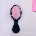 Mini children's airbag cushion massage generous curly hair sandalwood large curved cream glue DIY small comb home. 