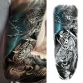 Arm Tattoo Sticker Wolf Lion Temporary Tattoo Sticker Tiger 3D Waterproof Tattoo for Men Women for Girls Boys Lover Couple. 
