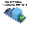 HW-697 Voltage Transformer ZMPT101B Active Output AC Voltage Sensor Board 5-30V Output Voltage Sensor Signal Acquisition Board. 