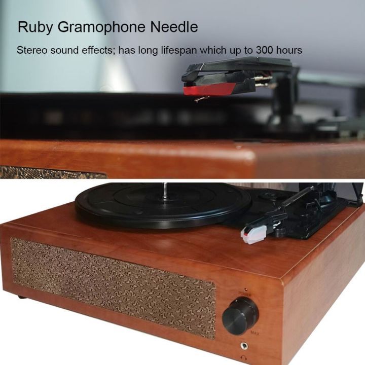 Portable%20Gramophone%20Vinyl%20Record%20Player%20Vintage%20Classic%20Turntable%20Phonograph%20with%20Built-in%20Stereo%20Speakers%20-%20multicolour%20-%20Image%208