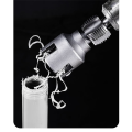 Pipe Thread Cutting Tool Electric Drill for PVC Pipe Threader Kit Water Pipe Threader Tapping Tool Water Pipe Internal and External Thread Cutter Set. 