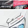 1Pcs Racing Car Decal Stickers Auto Reflective TRD Car Vinyl Graphic. 