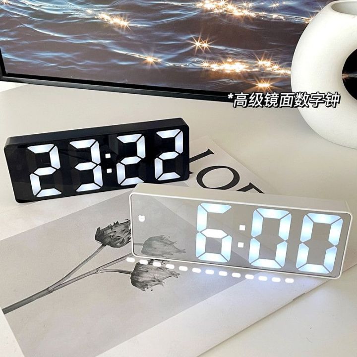 Advanced insLED Electronic Little Alarm Clock Desktop Smart Luminous ...