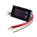 DC 0-300V 0-100V 1A 10A Digital LED Volt ampere Voltage Current Dual Meter Ammeter and Voltmeter Amp Volt Meter. 