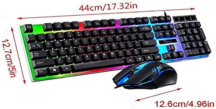 SOONGO%20G21B%20Keyboard%20Wired%20USB%20Gaming%20Mouse%20Flexible%20Polychromatic%20LED%20Lights%20Computer%20Mechanical%20Feel%20Backlit%20Keyboard%20Mouse%20Set,Black%20(Black-G21B)%20-%20Image%207
